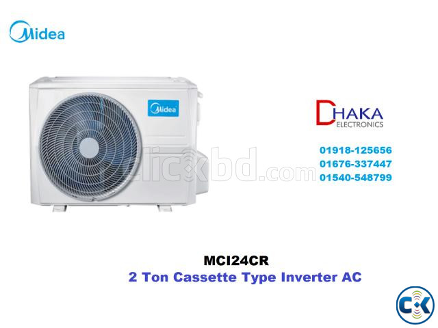 Midea 2 Ton Inverter Cassette Type AC MCI-24CRN large image 2