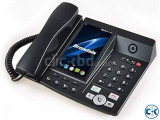 Android Sim Supported GSM Desk Phone Touch Screen Display 2G