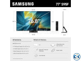 SAMSUNG 77 Class OLED S95F 4K Glare Free Smart TV 2025 Mod