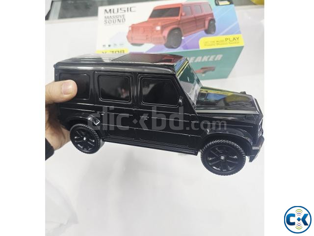 X708 Car Wireless Bluetooth Speaker Radio TF Card large image 1