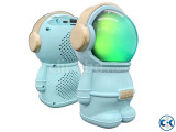 X808 Astronaut Bluetooth Speaker With RGB Light Blue