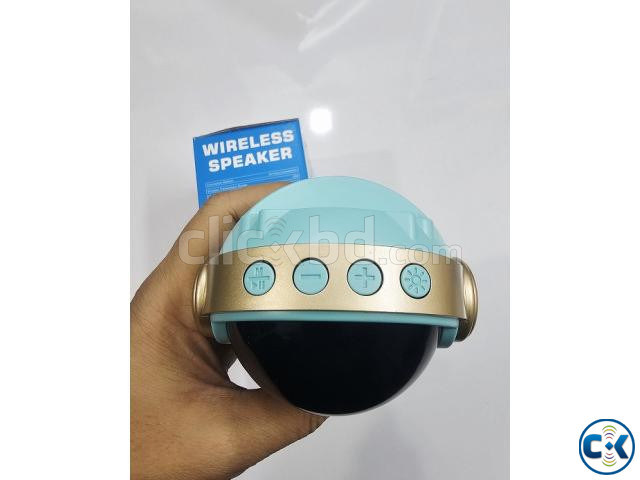 X808 Astronaut Bluetooth Speaker With RGB Light Blue large image 4