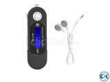 M11 USB Charge MP3 Music Player FM Radio Black