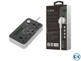 LDNIO 6 USB Multiplug 3 power socket