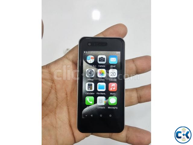 15 Pro Max Mini Smartphone Dual Sim White large image 2