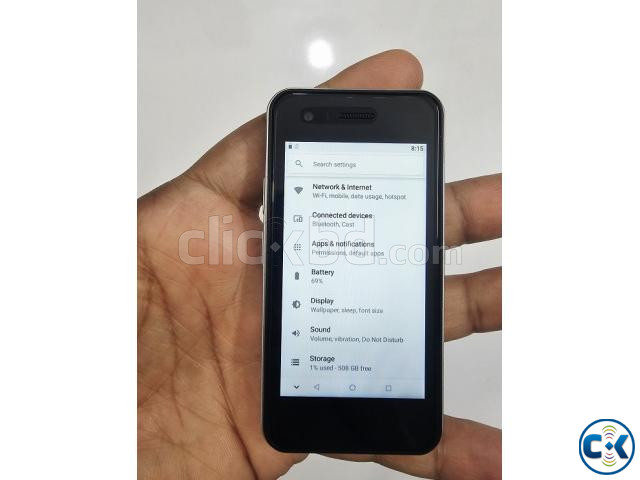 15 Pro Max Mini Smartphone Dual Sim White large image 4