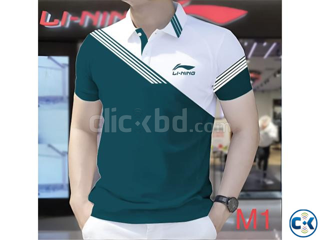 Cotton Polo Shirt For Men s large image 1
