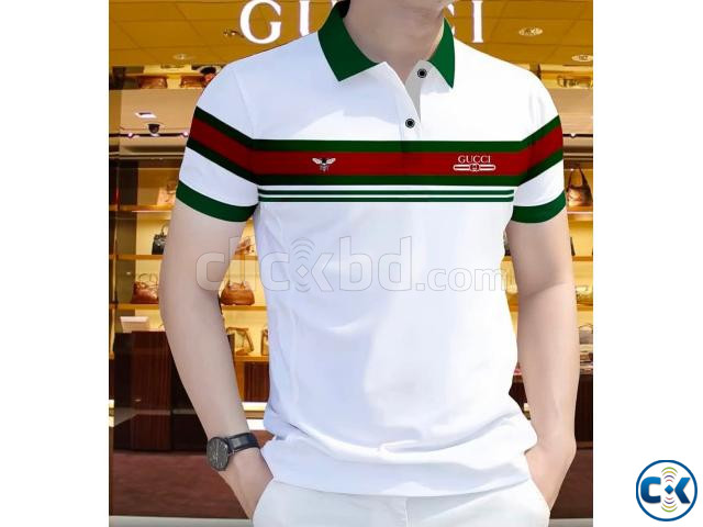 Cotton Polo Shirt For Men s large image 2