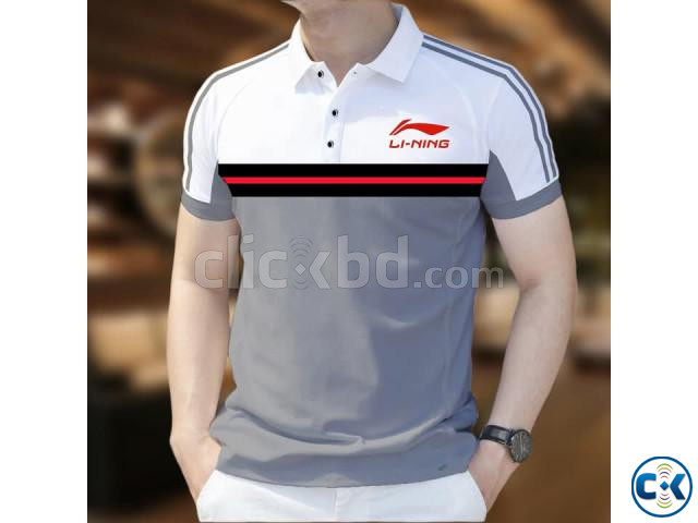 Cotton Polo Shirt For Men s large image 1