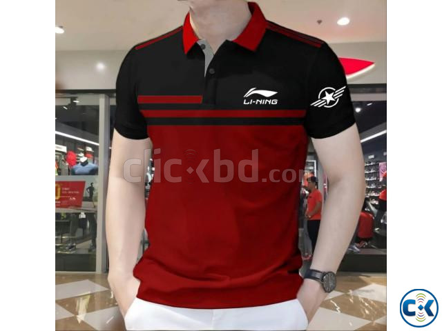 Cotton Polo Shirt For Men s large image 2