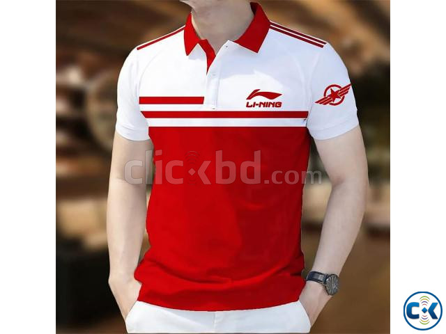 Cotton Polo Shirt For Men s large image 3