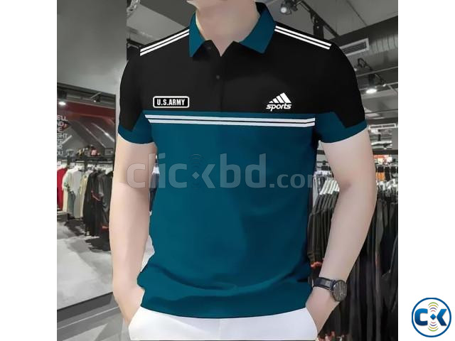 Cotton Polo Shirt For Men s large image 2