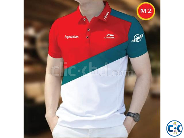 Cotton Polo Shirt For Men s large image 3
