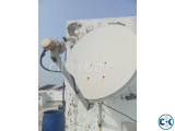 Akash Dish with LNB ভালো কন্ডিশন