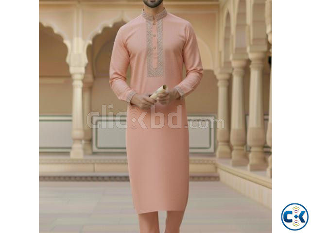 China Vangchur Fabric Premium Quality Panjabi large image 2