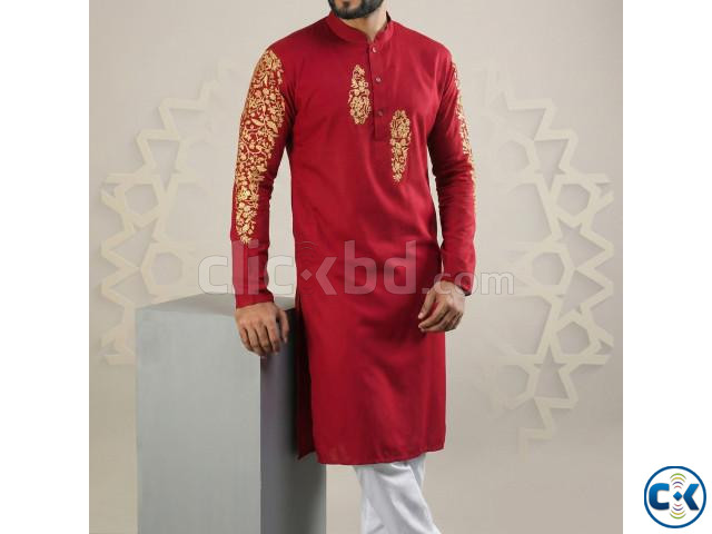Stylish Premium Quality Panjabi large image 2