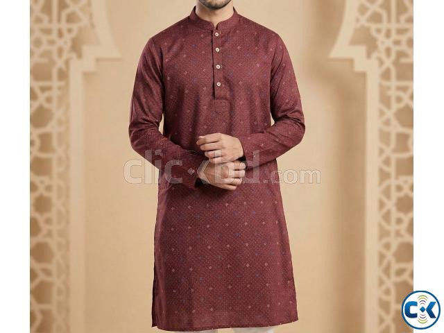 Men s Cotton luxury Punjabi large image 3