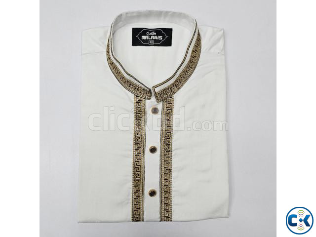 Comfortable Embroidered Punjabi With premium box large image 1