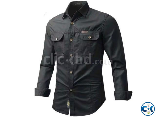 Man for stylish Cotton Shirt large image 3