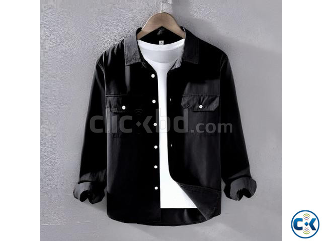 Plain Formal Shirt large image 1
