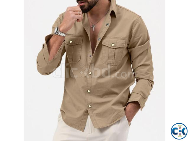 Plain Formal Shirt large image 4