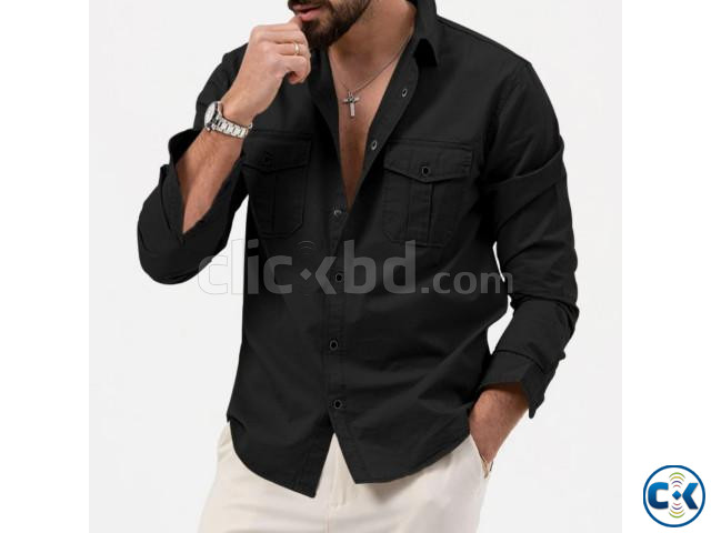 Men s Fashion Cotton Shirt large image 3