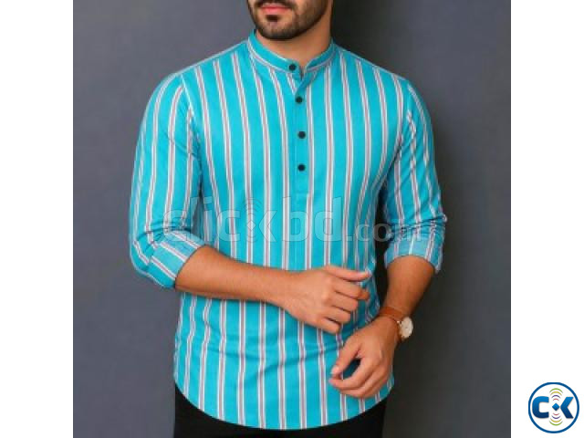 Boys Premium Striped Cotton Katua large image 3