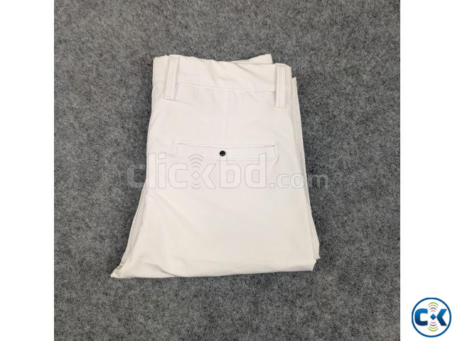 Premium Dubai Stig Pant Formal Casual White  large image 4