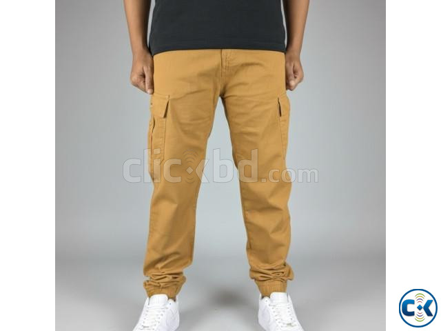 Exclusive Men s Twill Jogger Pant Stylish Comfortable large image 1