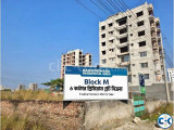 Bashundhara Block M ৫ কাঠার প্রিমিয়াম প্লট বিক্রি