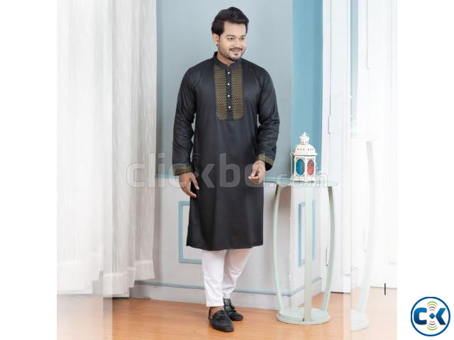 Designer Embroidery Panjabi large image 1