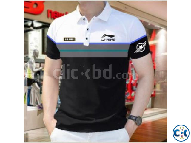 Cotton Polo Shirt For Men s large image 2