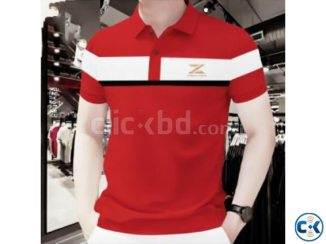 Cotton Polo Shirt For Men s large image 4