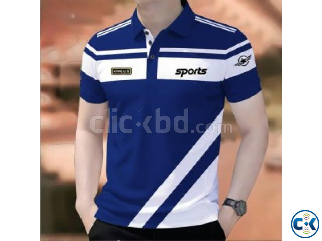 Cotton Polo Shirt For Men s large image 1