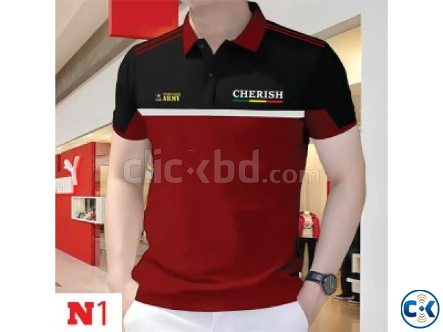 Cotton Polo Shirt For Men s large image 4