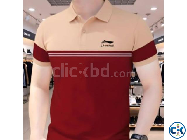 Cotton Polo Shirt For Men s large image 1