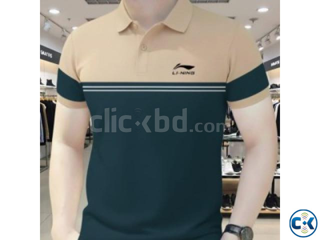 Cotton Polo Shirt For Men s large image 2
