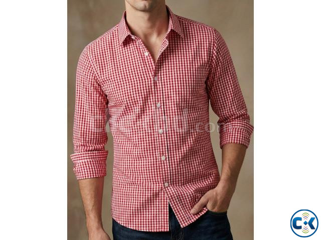 Stylish Men s Cotton Casual Shirt large image 1