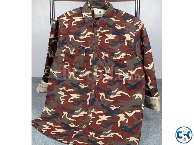 Men s Fashionable Slim Fit Shirt large image 2