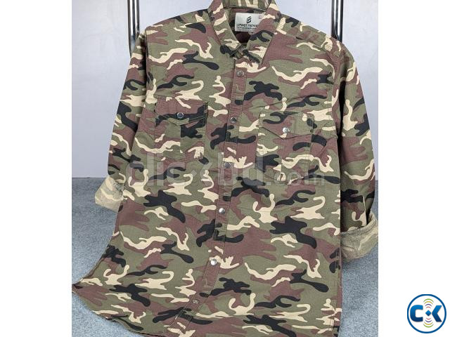 Men s Fashionable Slim Fit Shirt large image 4