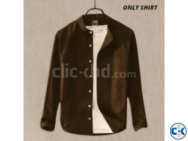 Stylish Denim Shirt for Men large image 1