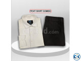 Premium Shirt Pant Combo Formal Casual White Black 