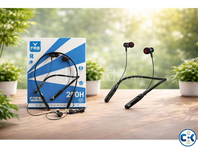 FRB N-32 Bluetooth Neckband ২০০ ঘন্টা চার্জিং ব্যাকআপ  large image 3