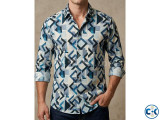 Premium Stylish China Floral Printed Men s Shirt