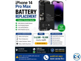 IPhone 14 Pro Max Battery Replacement Service Original Pr