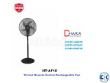 16 HT-AF15 Rechargeable Remote Control Fan Amazon