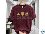 ACID WASH DROP SHOULDER T-SHIRT