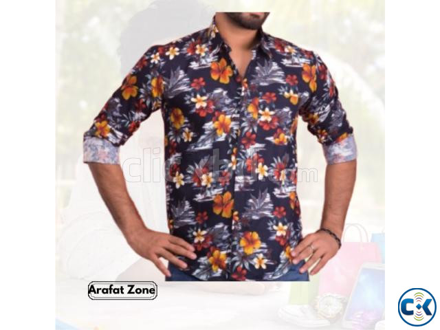 Style Cotton Print Shirts large image 1