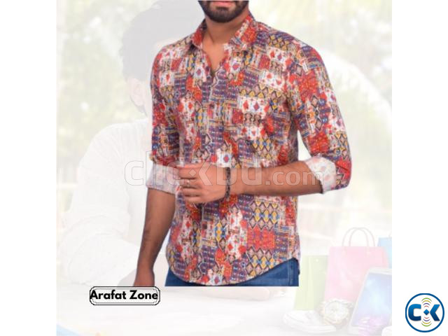 Style Cotton Print Shirts large image 4