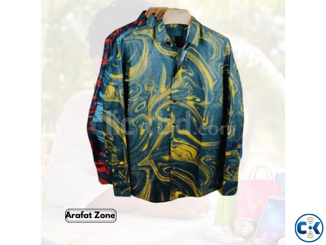 Black Pure Cotton Full sleeve Shirt large image 2
